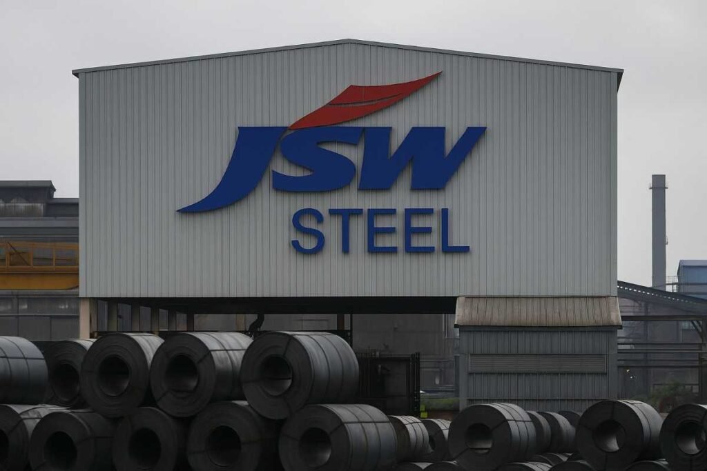 JSW Steel Company Office Exterior View with Branding – Q4 2025 Results Related Visual