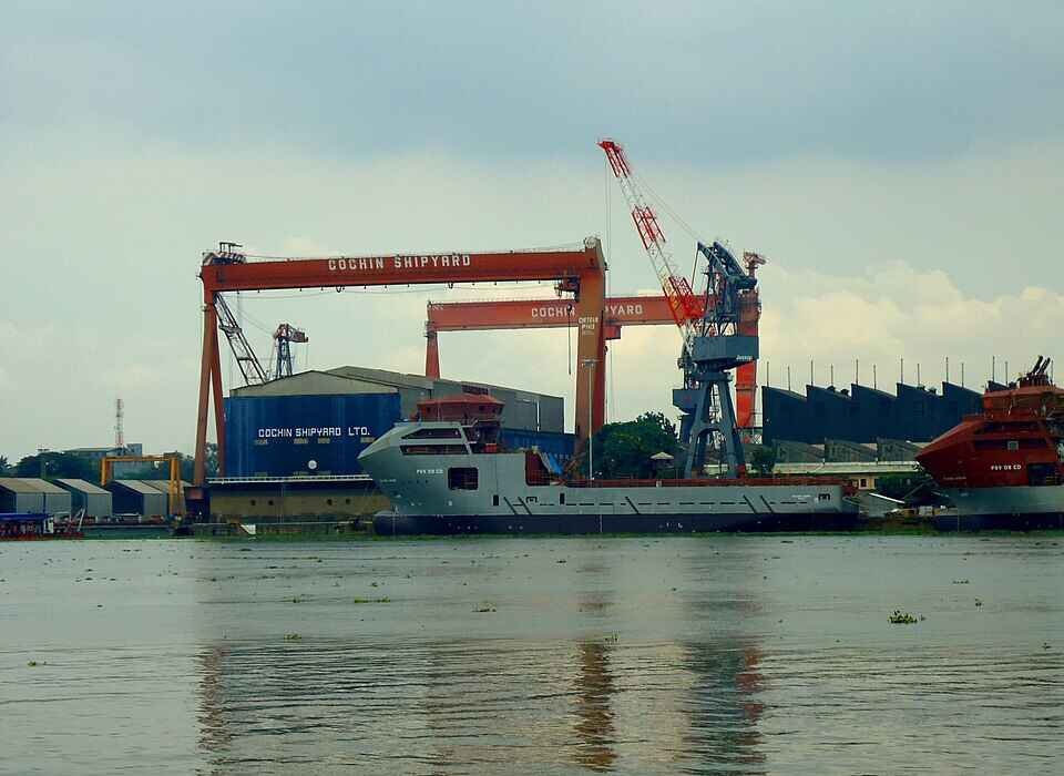 Cochin Shipyard News: Q1 नतीजों से पहले शेयर में 5.61% की तेजी