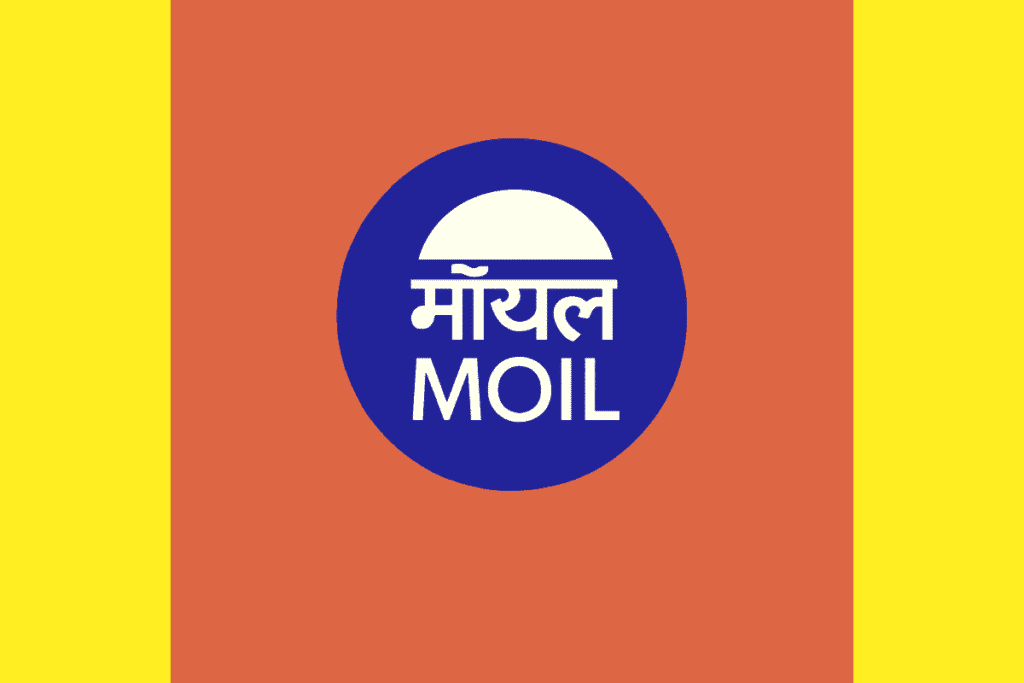 MOIL Q1 Result Logo with Company Branding for Financial Report