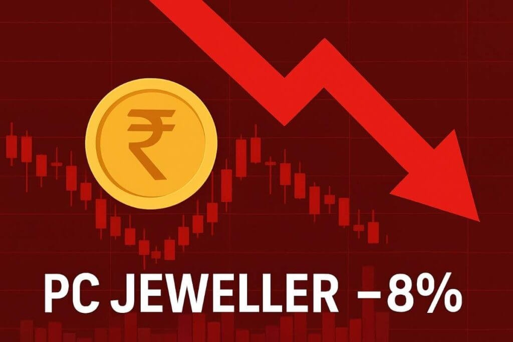 PC Jeweller के शेयर में भारी गिरावट, ASM लिस्ट में शामिल होने के बाद मचा हड़कंप