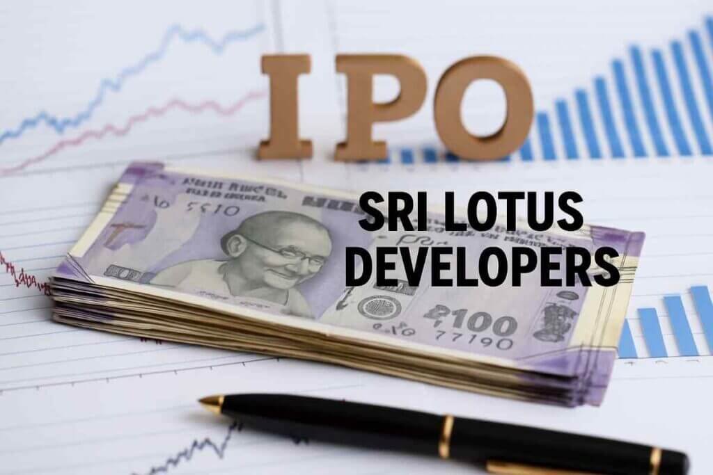 Sri Lotus Developers के शेयरों की शानदार लिस्टिंग, ₹150 के इश्यू प्राइस पर आया शेयर ₹179.10 पर लिस्ट, निवेशकों को मिला ₹29 प्रति शेयर लाभ।