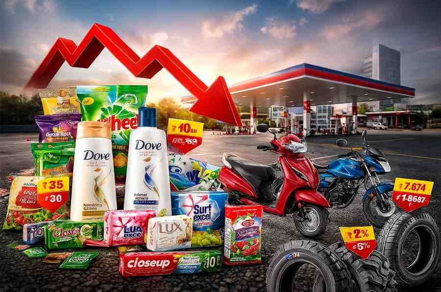 GST Reform: साबुन, शैम्पू, टू-व्हीलर और टायर की कीमतों में कटौती